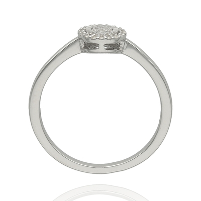 Fehér arany gyűrű 53-as méret (CR2500W13-53)