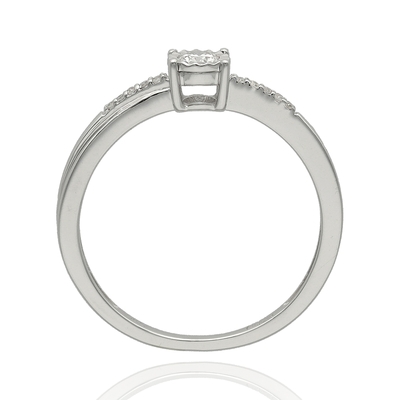 Fehér arany gyűrű 50-es méret (CR8131W10-50)