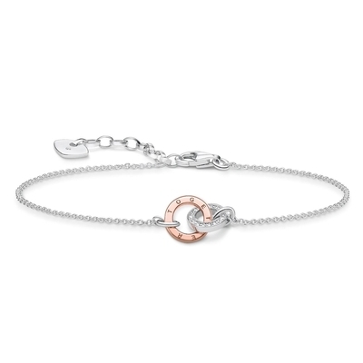 Thomas Sabo gyémánt karkötő (DA0031-095-14-L19)