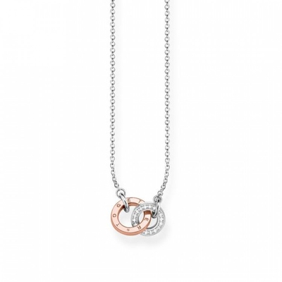 Thomas Sabo gyémánt nyaklánc (DKE0033-095-14-L45)