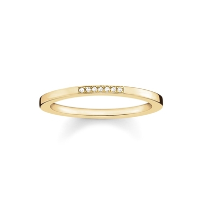 Thomas Sabo gyémánt gyűrű 48-as méret (DTR0005-924-14-48)