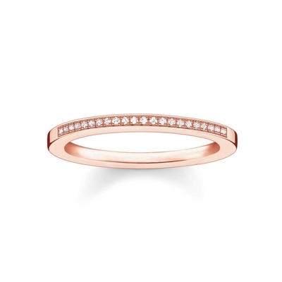 Thomas Sabo gyémánt gyűrű 58-as méret (DTR0006-923-14-58)