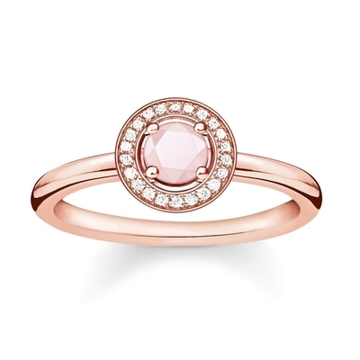 Thomas Sabo gyémánt gyűrű 48-as méret (DTR0009-925-9-48)