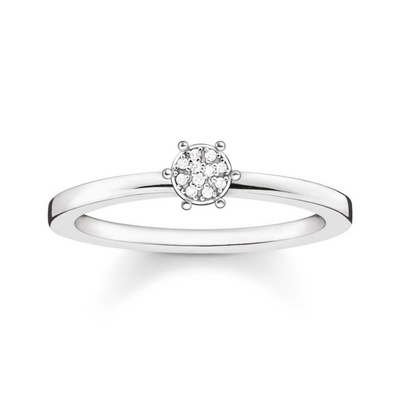 Thomas Sabo gyémánt gyűrű 52-es méret (DTR0012-725-14-52)