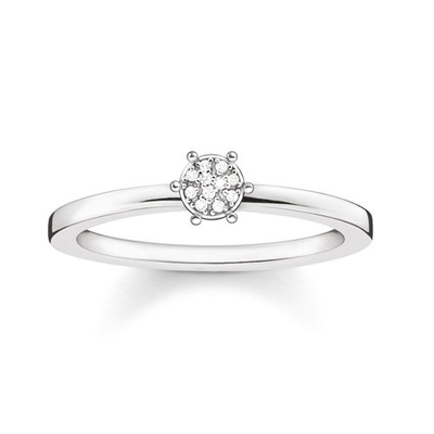 Thomas Sabo gyémánt gyűrű 56-os méret (DTR0012-725-14-56)