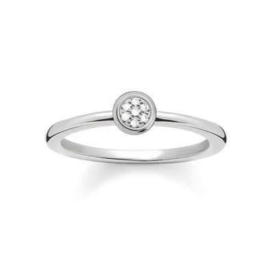 Thomas Sabo gyémánt gyűrű 56-os méret (DTR0015-725-14-56)