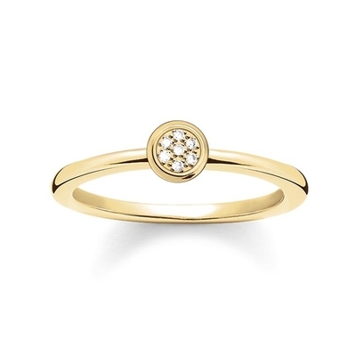 Thomas Sabo gyémánt gyűrű 52-es méret (DTR0015-924-14-52)