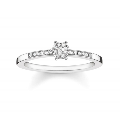 Thomas Sabo gyémánt gyűrű 58-as méret (DTR0022-725-14-58)