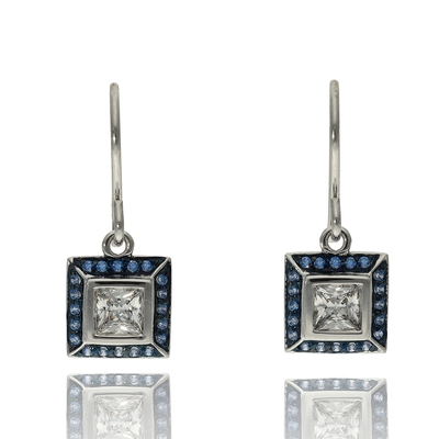 Ezüst fülbevaló (E2621CBRFB)