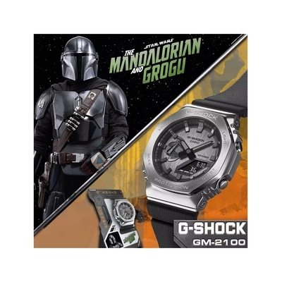 Casio G-Shock x Star Wars: The Mandalorian™ & Grogu Special Edition férfi óra (GM-2100-1AER-MAN) Casio G-Shock x Star Wars: The Mandalorian™ & Grogu Special Edition férfi óra (GM-2100-1AER-MAN)