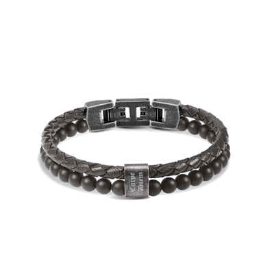 ROCHET férfi ásványi karkötő 21 cm (HB562201)