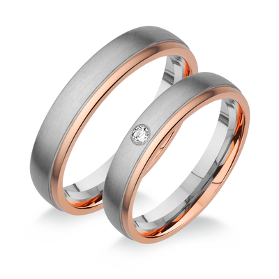 Fehér arany női karikagyűrű 52-es méret (HG504/N/52-DB)