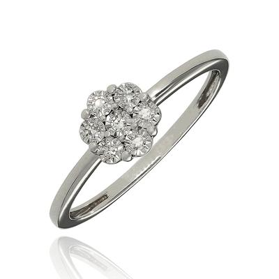 Fehér arany gyűrű 50-es méret (JR11325W10-50)