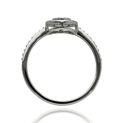 Fehér arany gyűrű 53-as méret (JR11347W13-53)