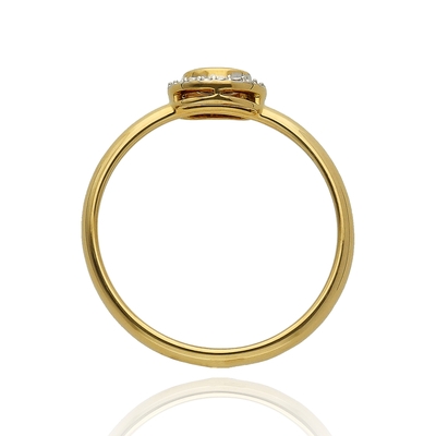 Arany gyűrű 52-es méret (JR11468Y12-52)