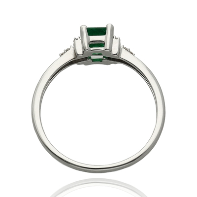 Fehér arany gyűrű 52-es méret (JR12049EMW12-52)