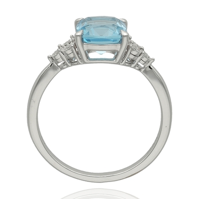 Fehér arany gyűrű 52-es méret (JR18035BTW13-52)