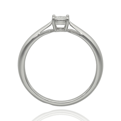 Fehér arany gyűrű 51-es méret (JR18227W11-51)