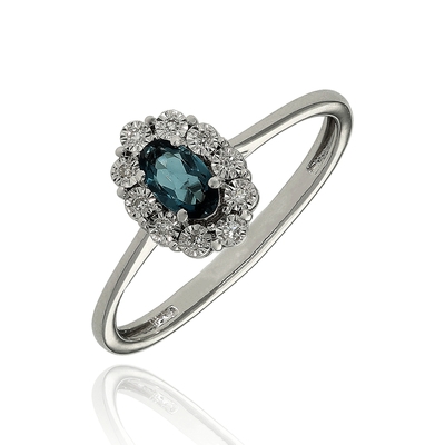 Fehér arany gyűrű 51-es méret (JR27341LBTW11-51)