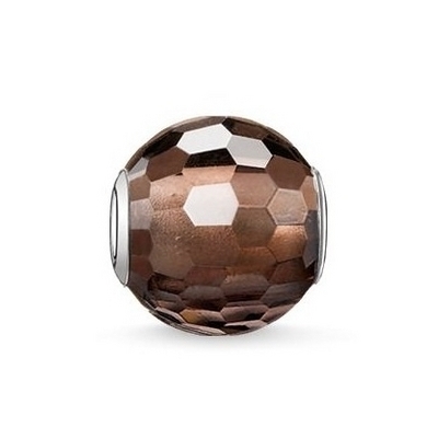 Thomas Sabo füstkvarc gyöngy (K0082-031-2)