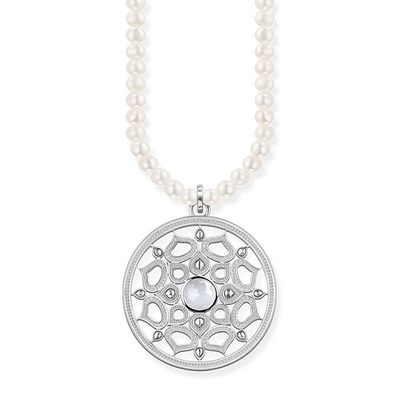 Thomas Sabo Fehér Lotus nyaklnc (KE1633-375-14-L80)