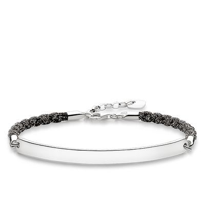 Thomas Sabo Love Bridge gravírozható karkötő 18 cm (LBA0029-173-11-L18)