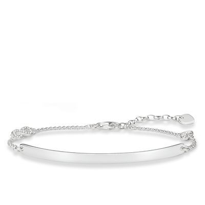 Thomas Sabo Love Bridge gravírozható karkötő 18 cm (LBA0042-051-14-L18)