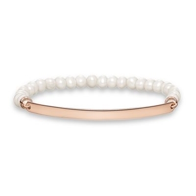 Thomas Sabo Love Bridge gravírozható karkötő 17,5 cm (LBA0001-428-14-L17,5)