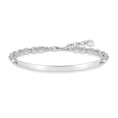 Thomas Sabo Love Bridge gravírozható karkötő (LBA0043-051-14-L18)