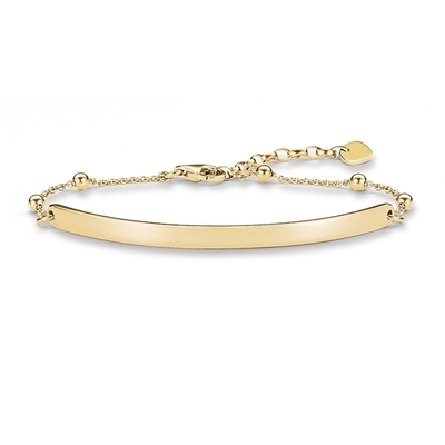 Thomas Sabo Love Bridge gravírozható karkötő 19,5 cm (LBA0044-413-12-L19,5)