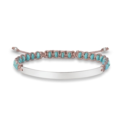 Thomas Sabo Love Bridge gravírozható karkötő 19 cm (LBA0052-905-17-L19)