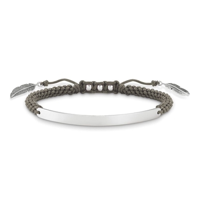 Thomas Sabo Love Bridge gravírozható karkötő 19 cm (LBA0071-907-5-L19)