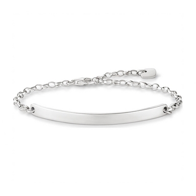 Thomas Sabo Love Bridge gravírozható karkötő (LBA0098-001-12-L19)