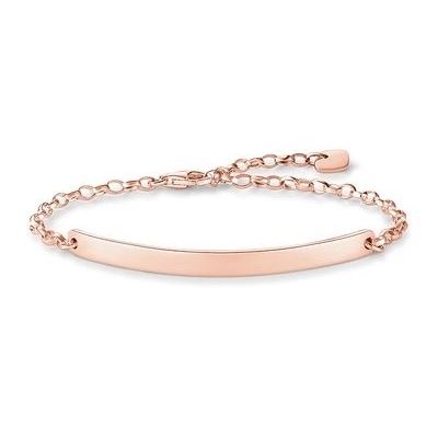 Thomas Sabo Love Bridge gravírozható karkötő (LBA0098-415-12-L19)