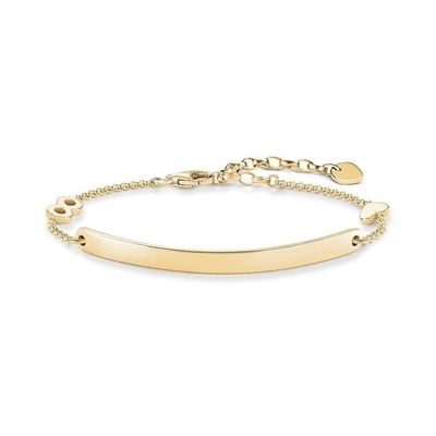 Thomas Sabo Love Bridge gravírozható karkötő (LBA0100-413-12-L19)