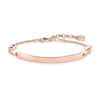 Thomas Sabo Love Bridge gravírozható karkötő (LBA0100-415-12-L19)