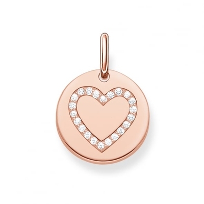 Thomas Sabo Love Bridge gravírozható medál (LBPE0005-416-14)