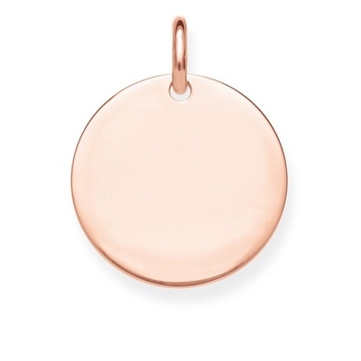 Thomas Sabo Love Bridge gravírozható medál (LBPE0016-415-12)