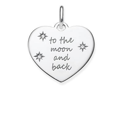 Thomas Sabo Love Bridge gravírozható medál (LBPE0020-051-21)