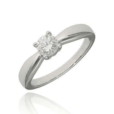 Fehér arany gyűrű 51-es méret (M684/40-51)