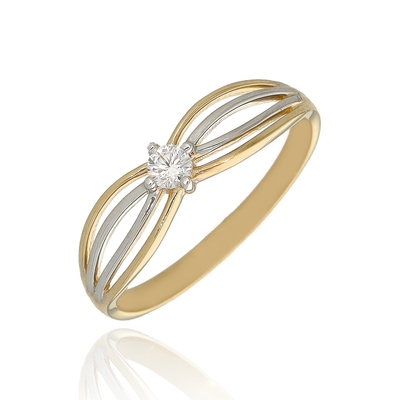 Arany gyűrű 51-es méret (P1603SF-51)