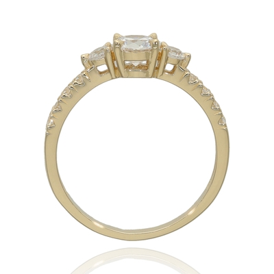 Arany gyűrű 51-es méret (P2119S-51)