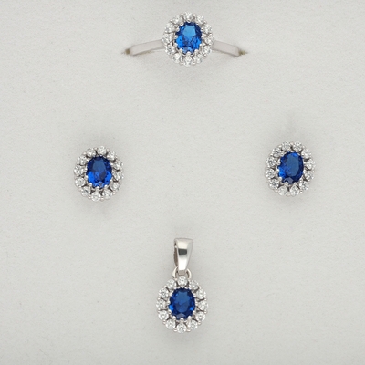 Fehér arany medál (P2289FM)