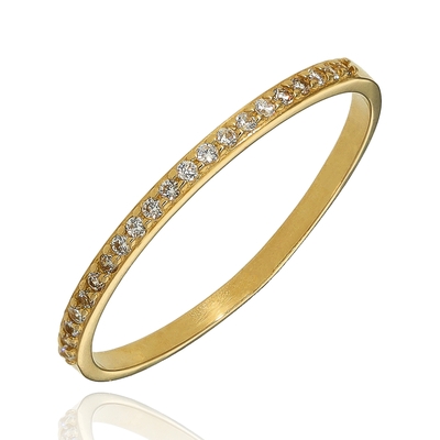 Arany gyűrű 49-es méret (P2445S-49)