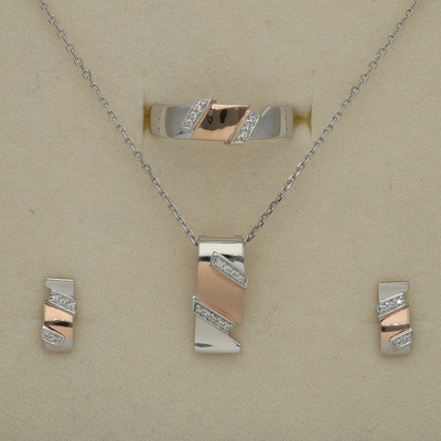 Ezüst nyakék (P2744CRG_2I)