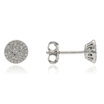 Fehér arany fülbevaló (PE2598W)