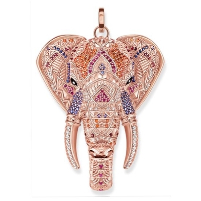 Thomas Sabo Elefánt medál (PE739-921-7)