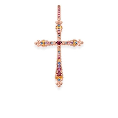 Thomas Sabo Kereszt medál (PE768-068-7)