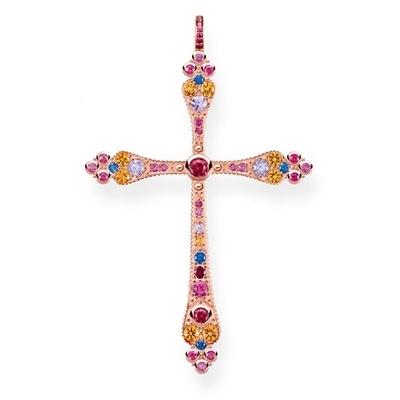 Thomas Sabo Kereszt medál (PE769-068-7)