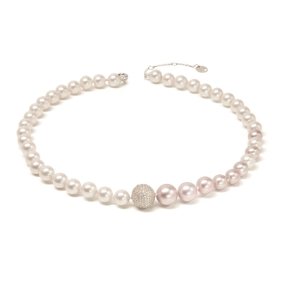 Misaki ezüst nyakék (QCRNENJOYVEL)